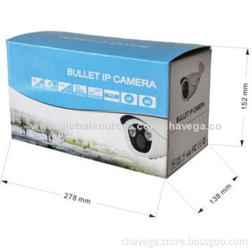 China manufacturer 1.3MP HD day/night waterproof, 40m distance top IP camera with 4mm, 6mm, 8mm
